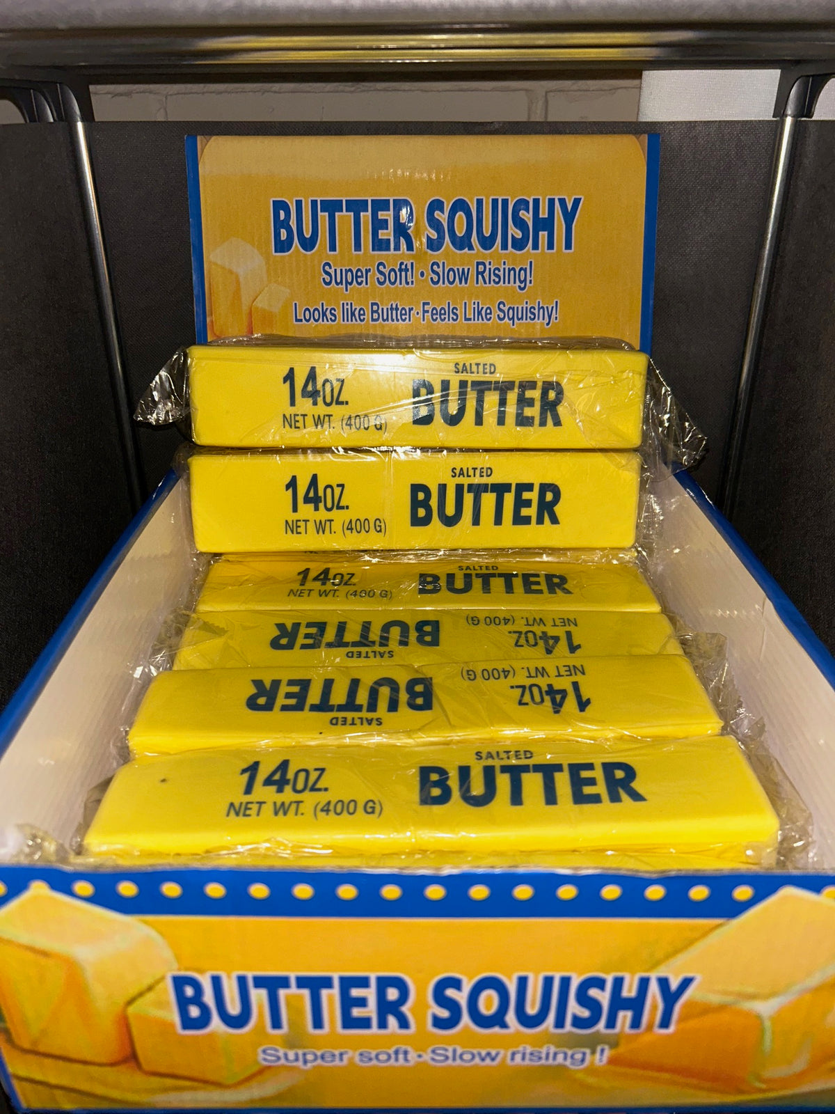 Jumbo Yellow Butter Squishy